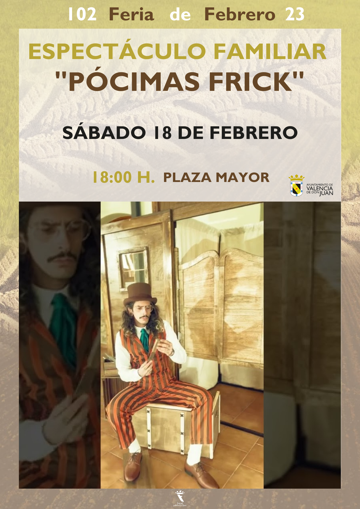 Espectáculo familiar “Pócimas Frick”