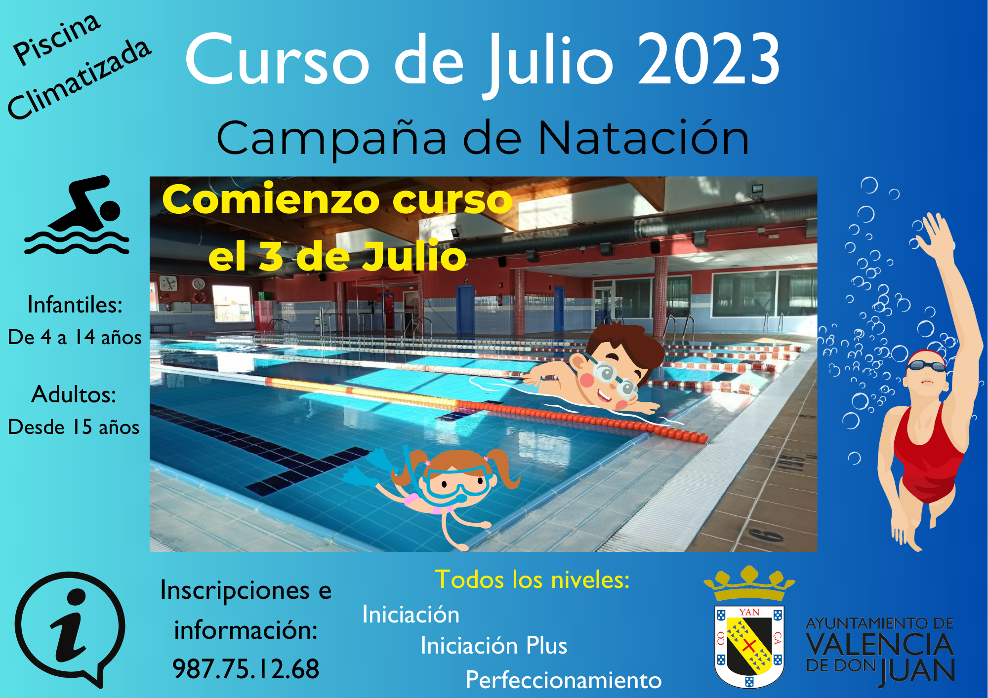 Campaña de Natación: Curso Julio 2023