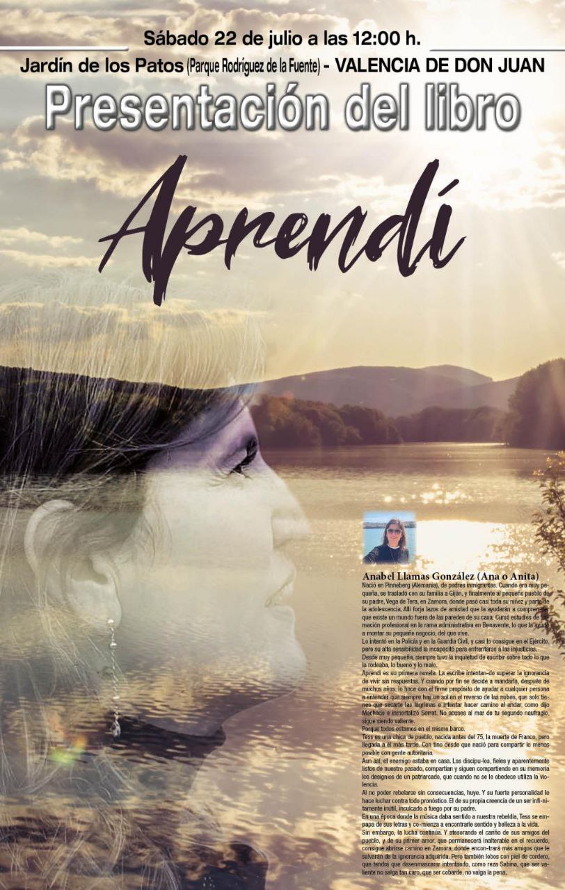 Presentación del Libro: Aprendí – Anabel Llamas González