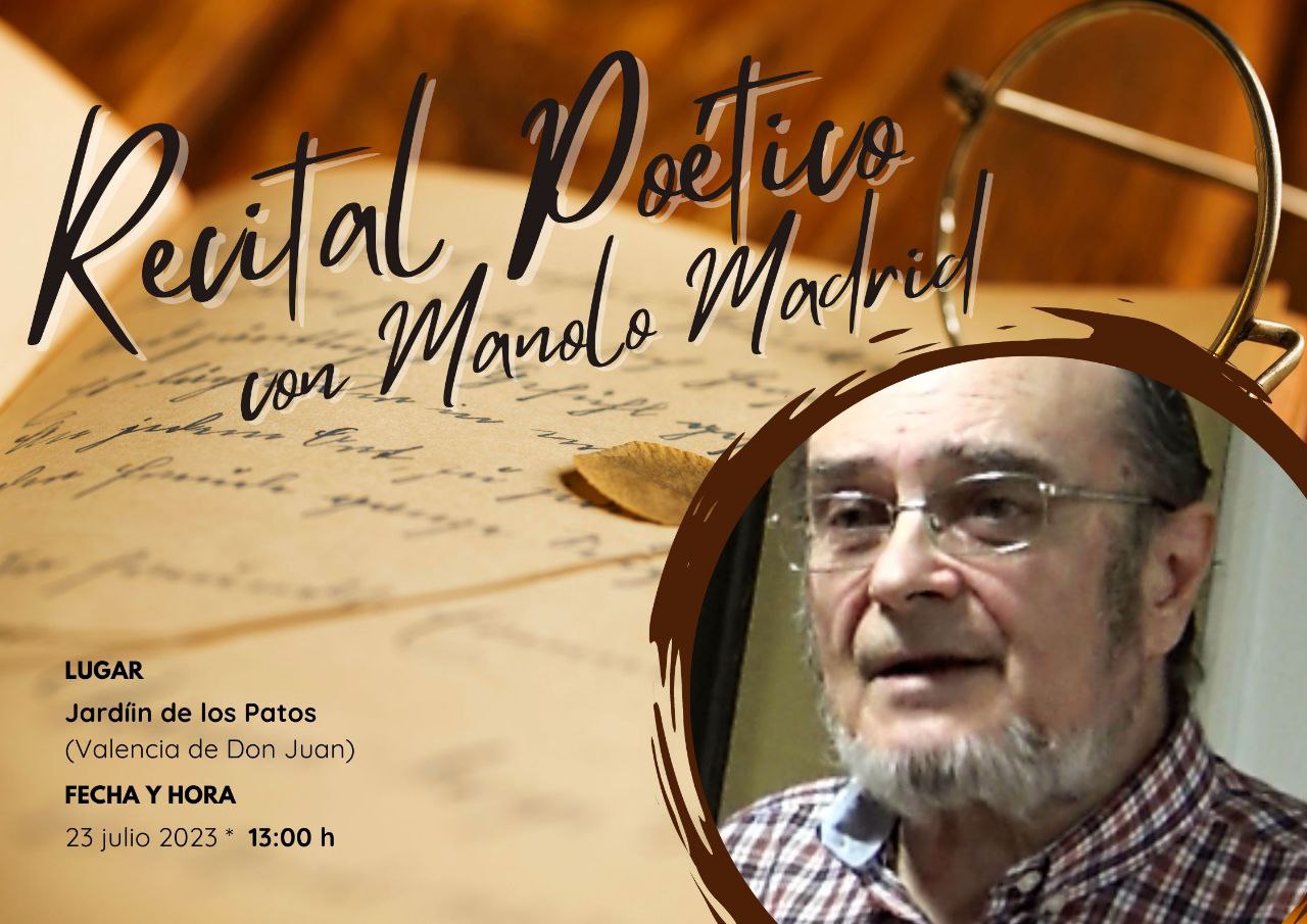 Recital Poético con Manolo Madrid