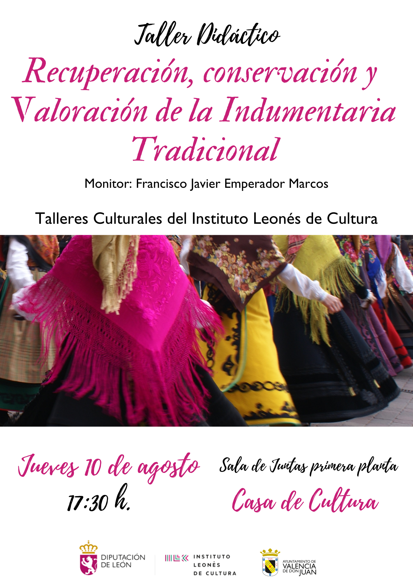 Taller Didáctico: Recuperación, Conservación y Valoración de la Indumentaria Tradicional