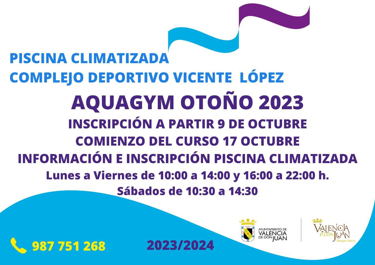 Aquagym Otoño 2023