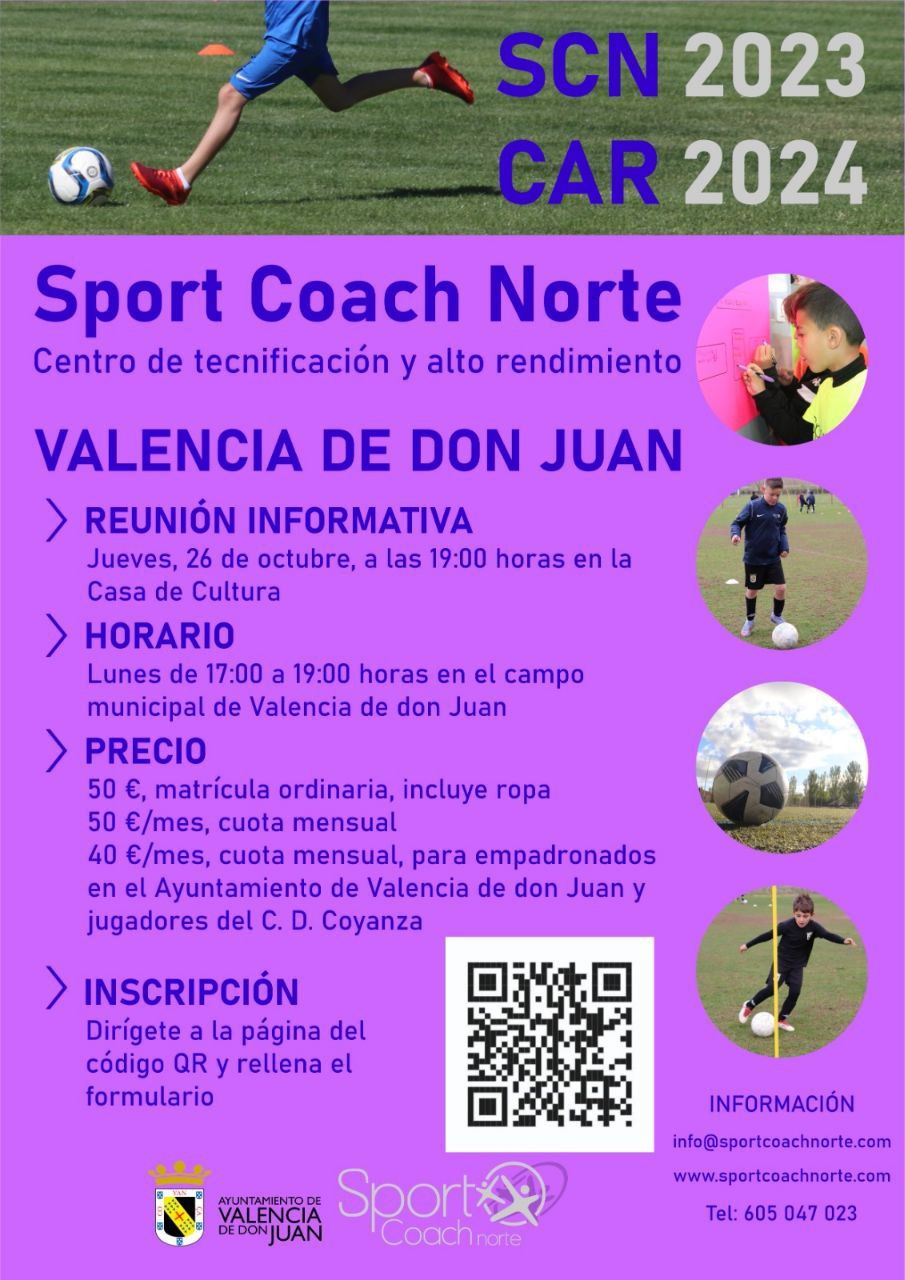 Reunión informativa centro de tecnificación y alto rendimiento Sport Coach Norte