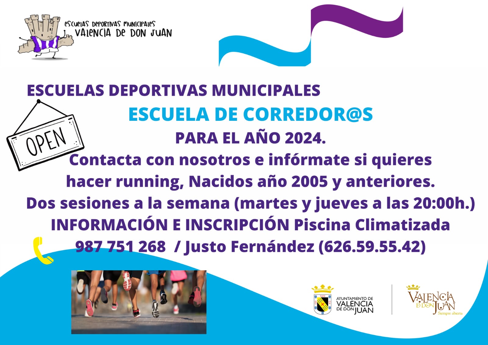 Escuelas Deportivas Municipales: Escuela de corredor@s