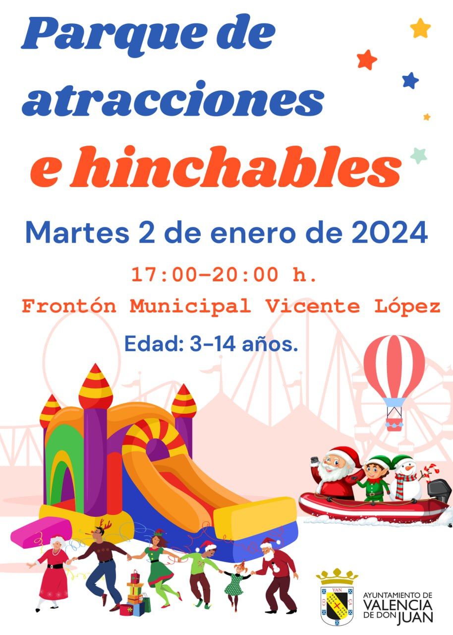 Parque de atracciones e hinchables