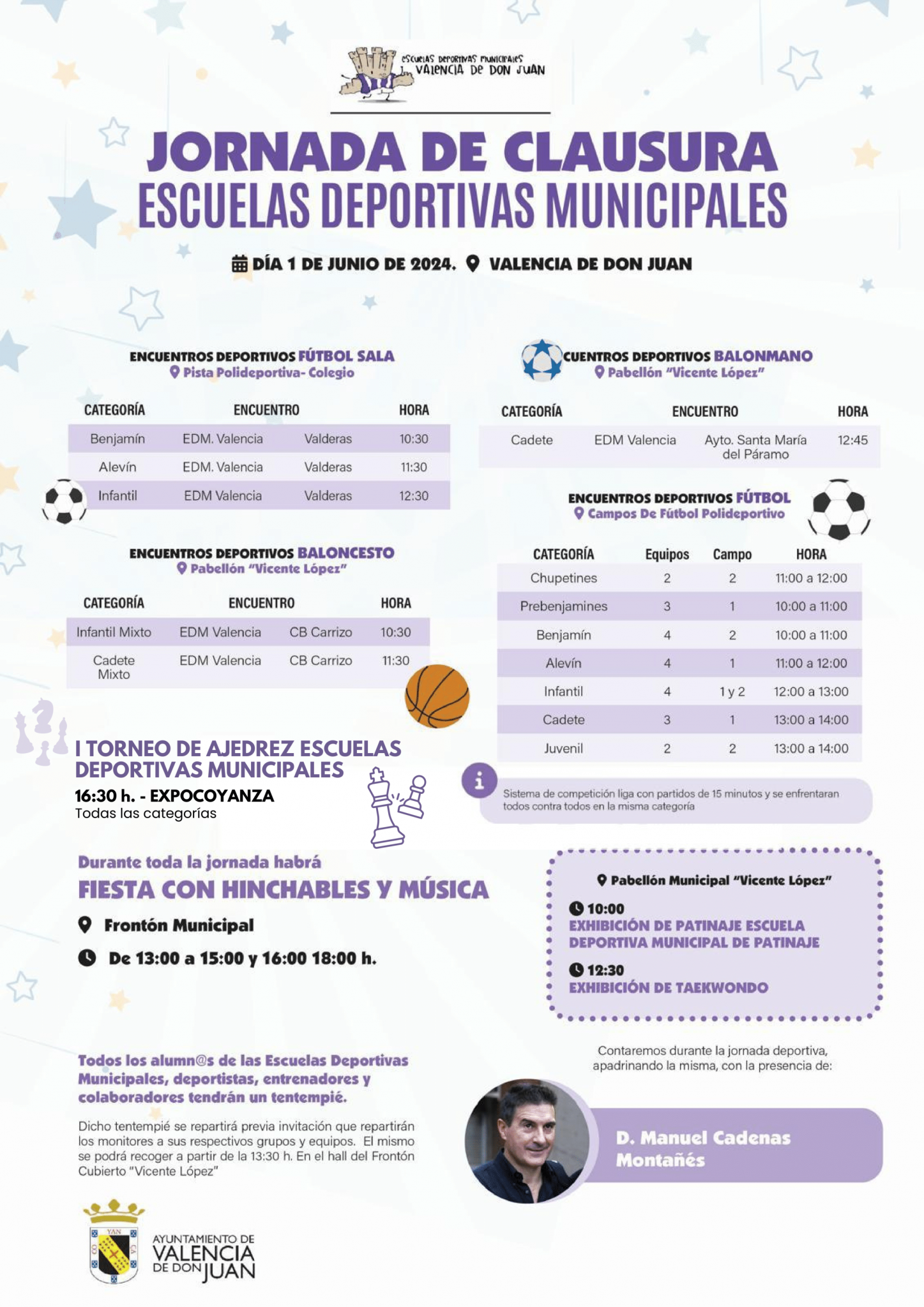 Jornada de clausura Escuelas Deportivas Municipales 2024