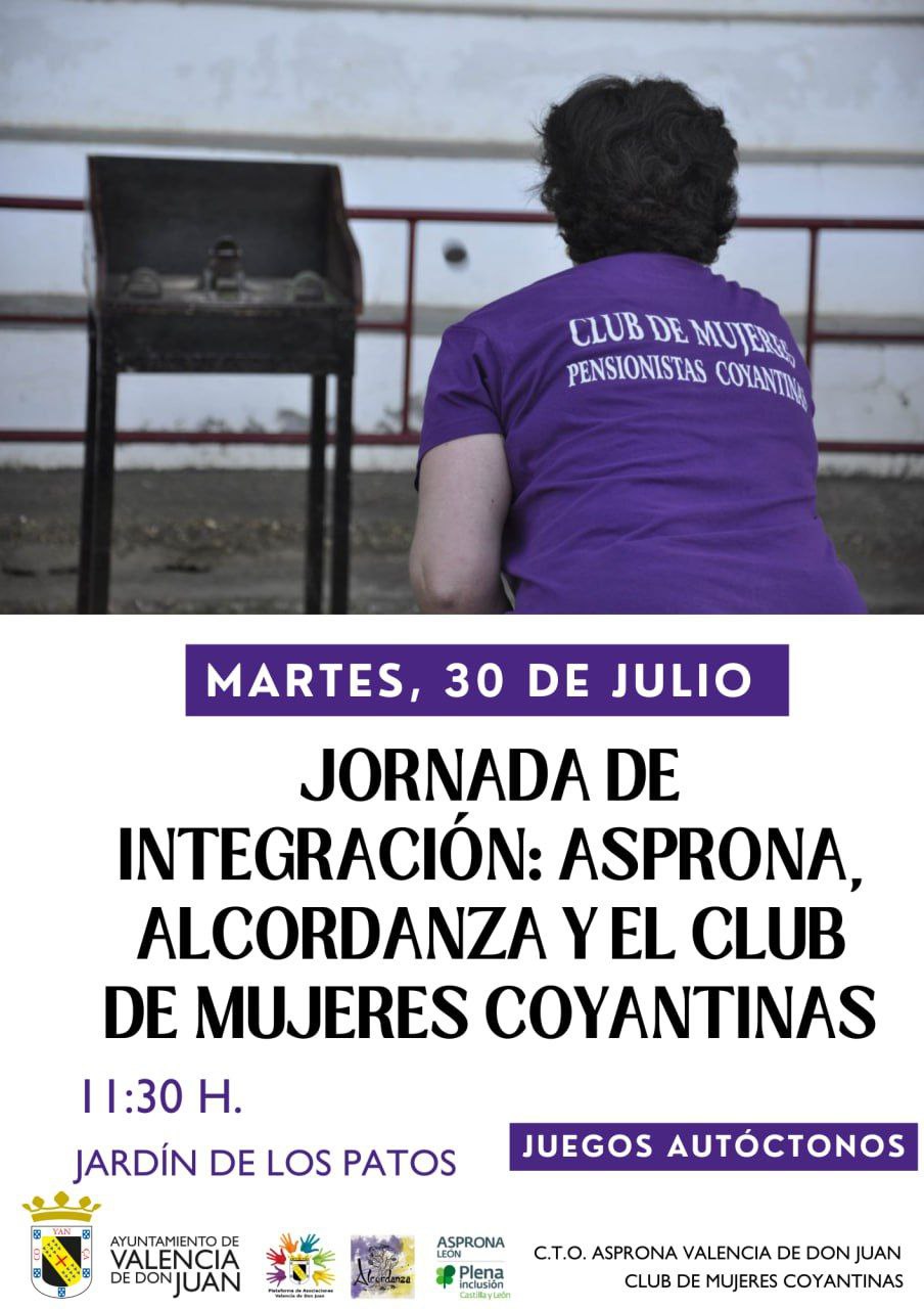 Jornadas de integración: Asprona, Alcordanza y el Club de Mujeres Coyantinas