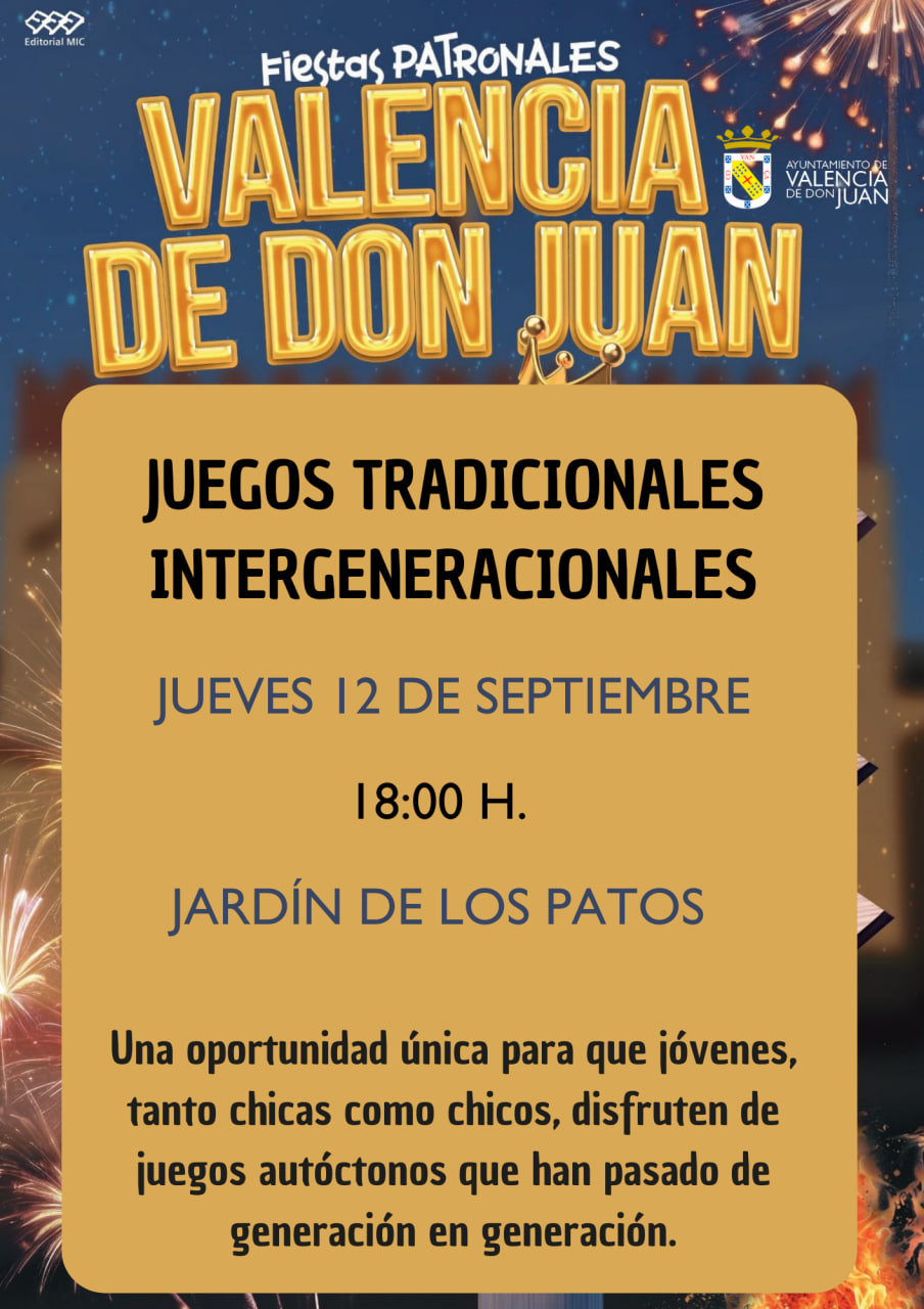 Juegos tradicionales intergeneracionales