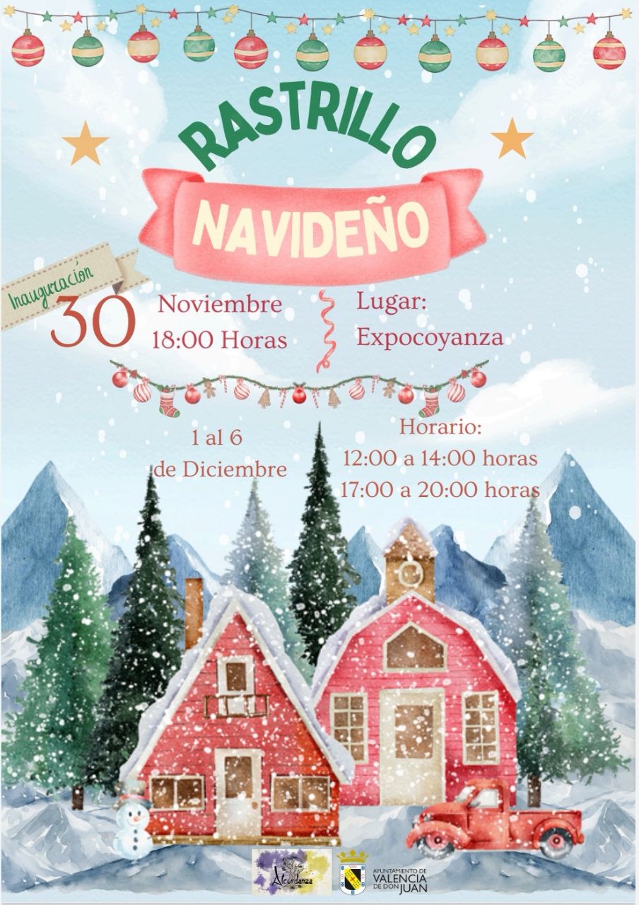 Inauguración Rastrillo Navideño