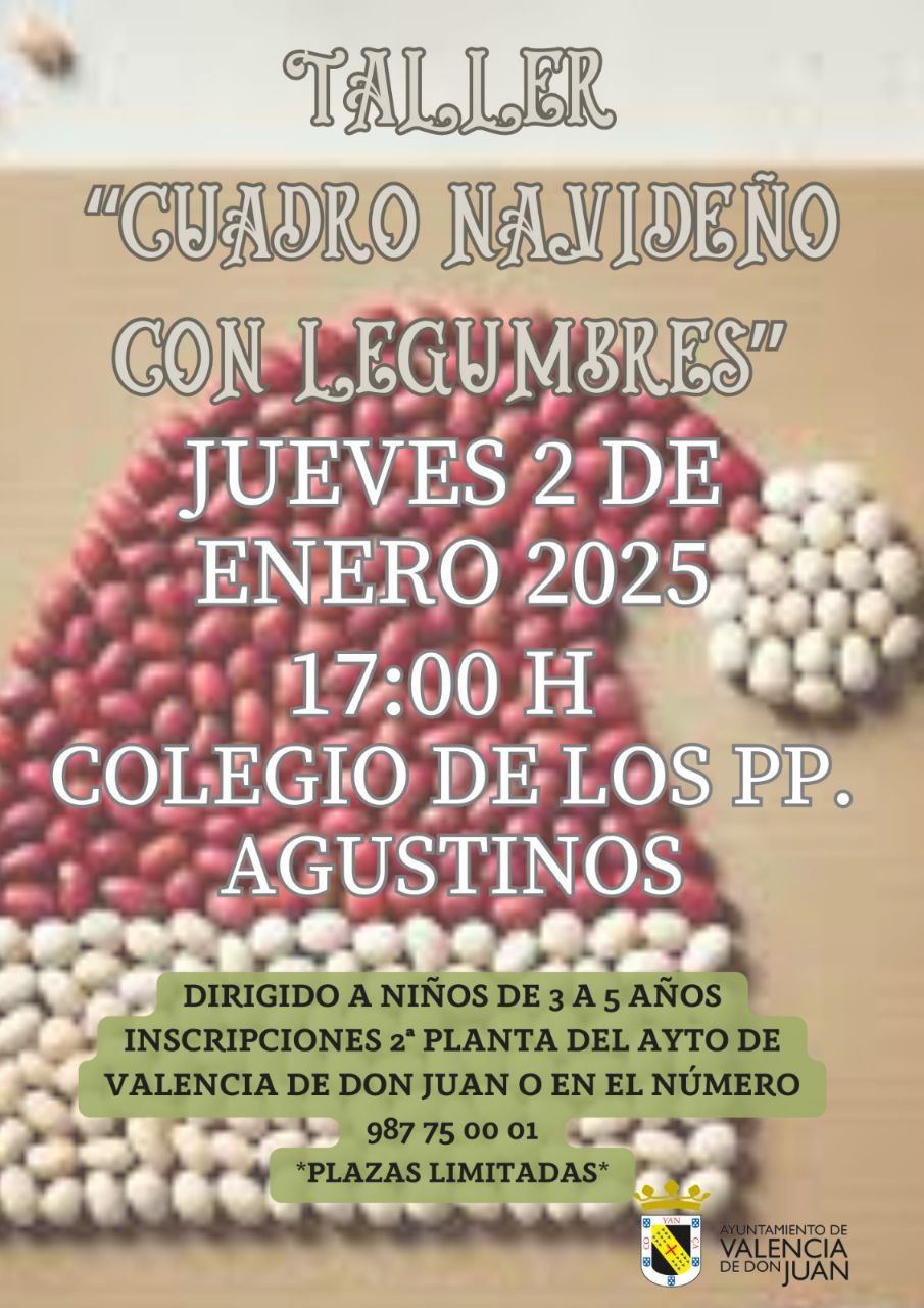 Taller Cuadro Navideño con Legumbres