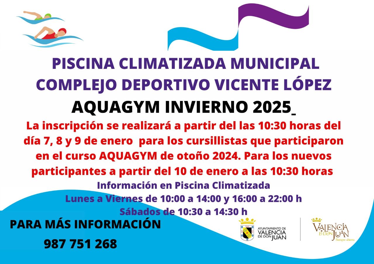 Aquagym invierno