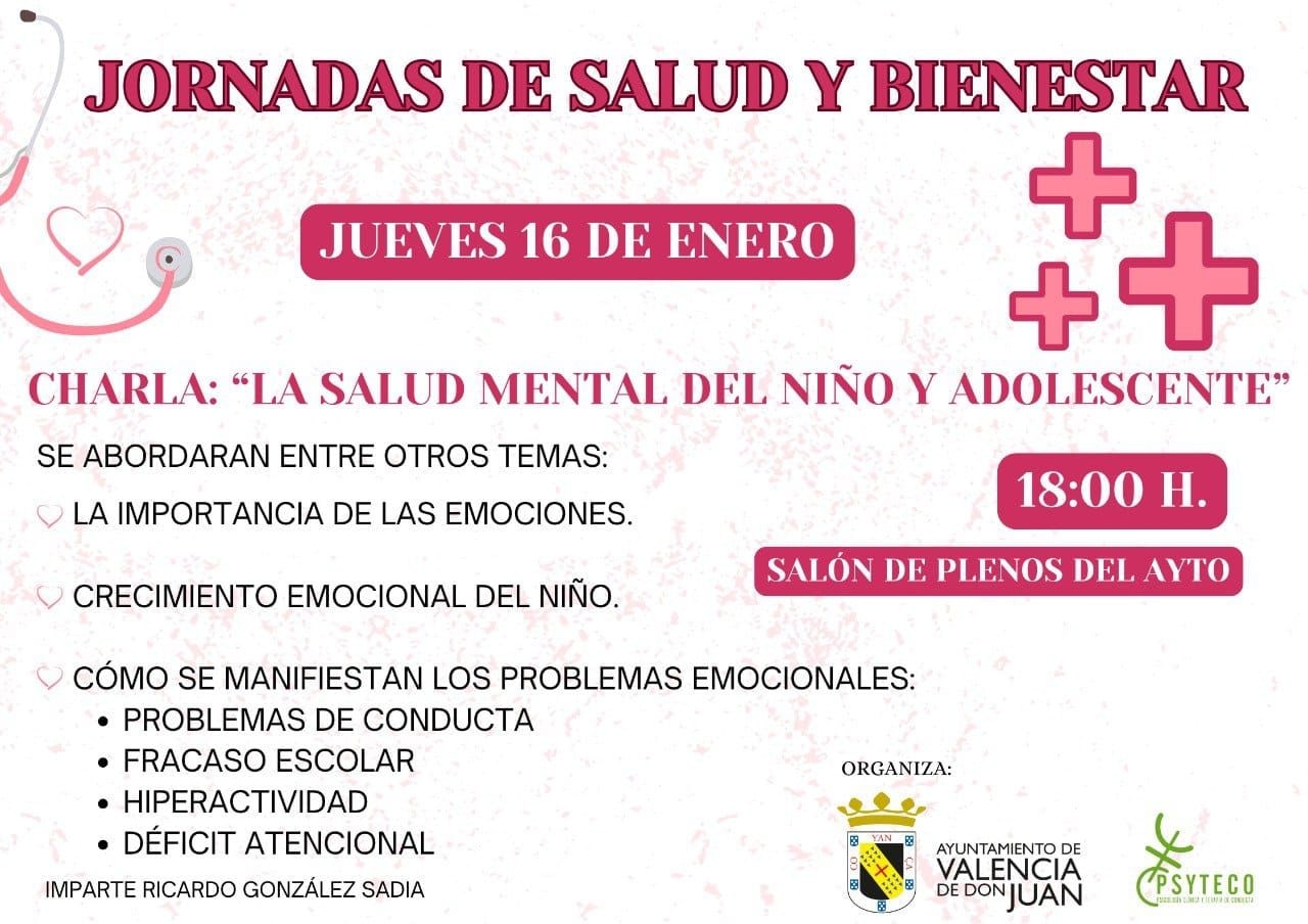 Charla: «La salud mental del niño y adolescente»