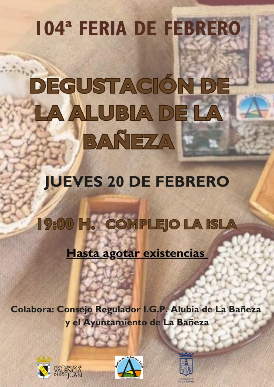 104 Feria de Febrero- Degustación de la Alubia de la Bañeza