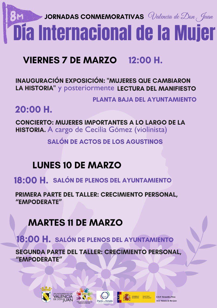 Jornadas Conmemorativas Día Internacional de la Mujer